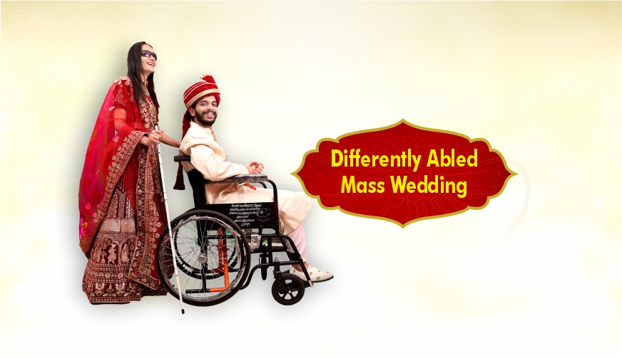 Narayan Seva Sansthan: Organizing mass weddings for differently-abled and poor, helping couples lead a normal life. Donate now!